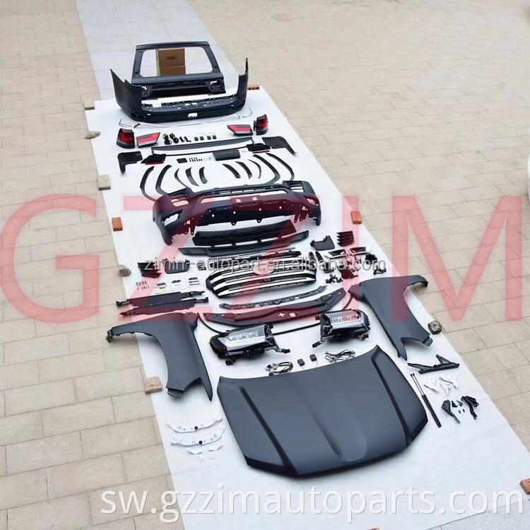 Mbele mpya ya kuwasili na nyuma ya kuboresha mwili wa mwili mzuri kwa Land Cruiser LC300